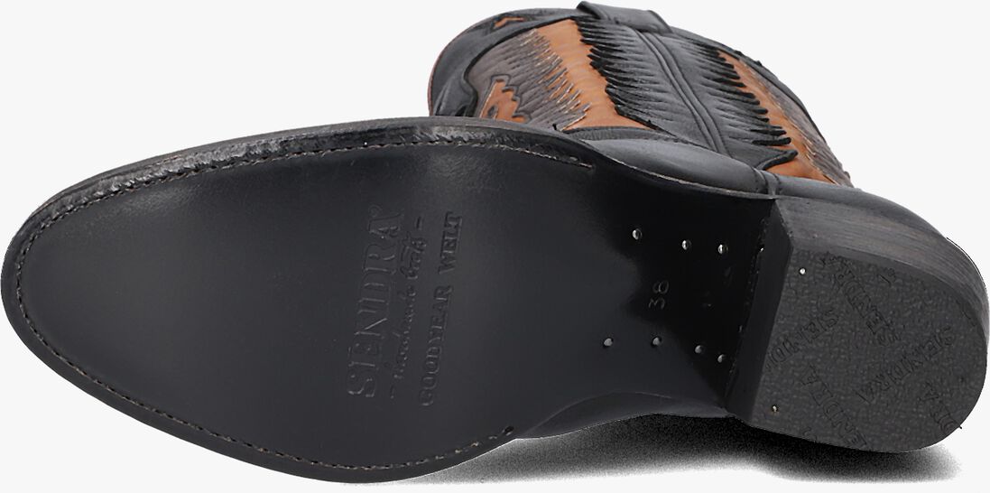 SENDRA zwarte sendra cowboylaarzen 14144
