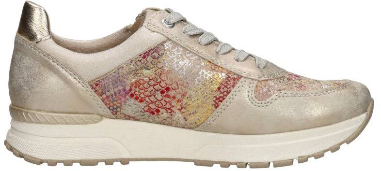 Rieker Sneakers Laag goudkleur