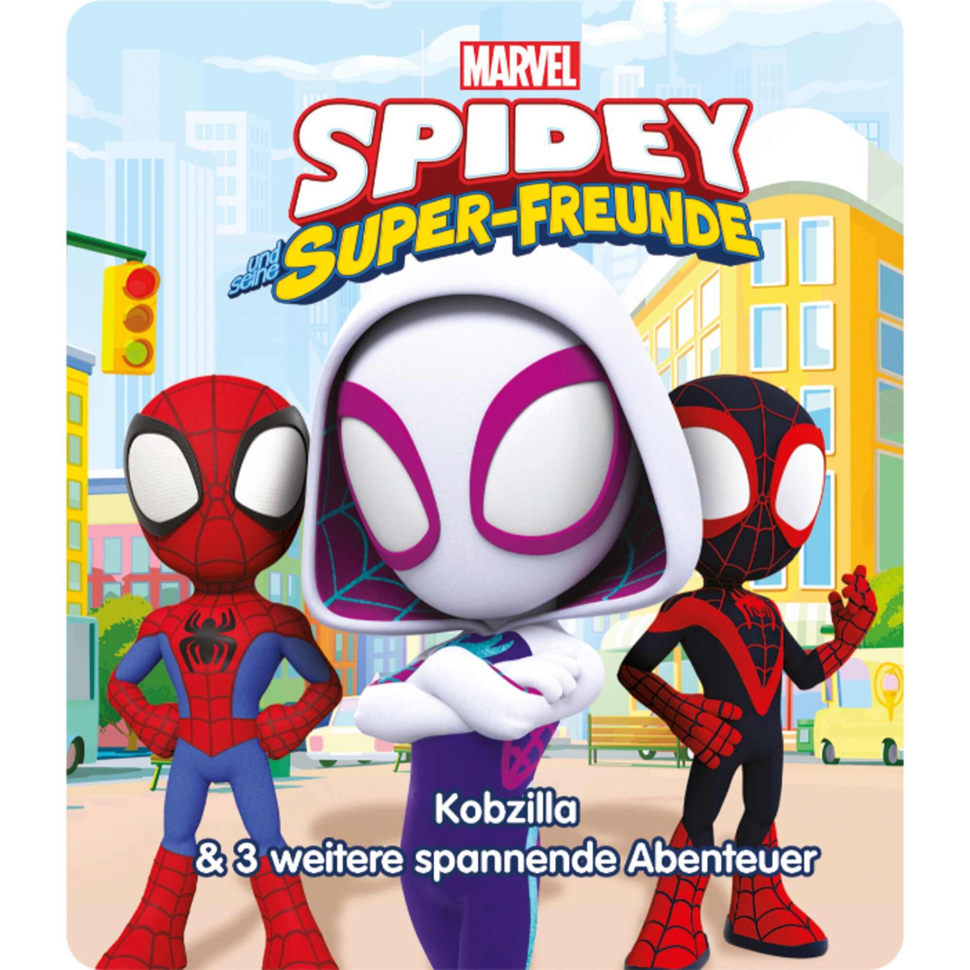 Tonies Spielfigur Marvel Spidey & seine Super-Freunde - Kobzilla & 3 weitere spannende Abenteuer