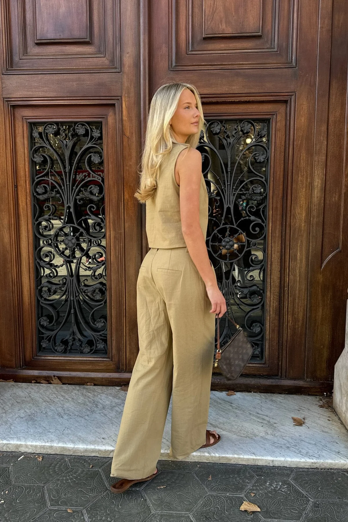 BYIC Celinaic Pants lkhaki light khaki