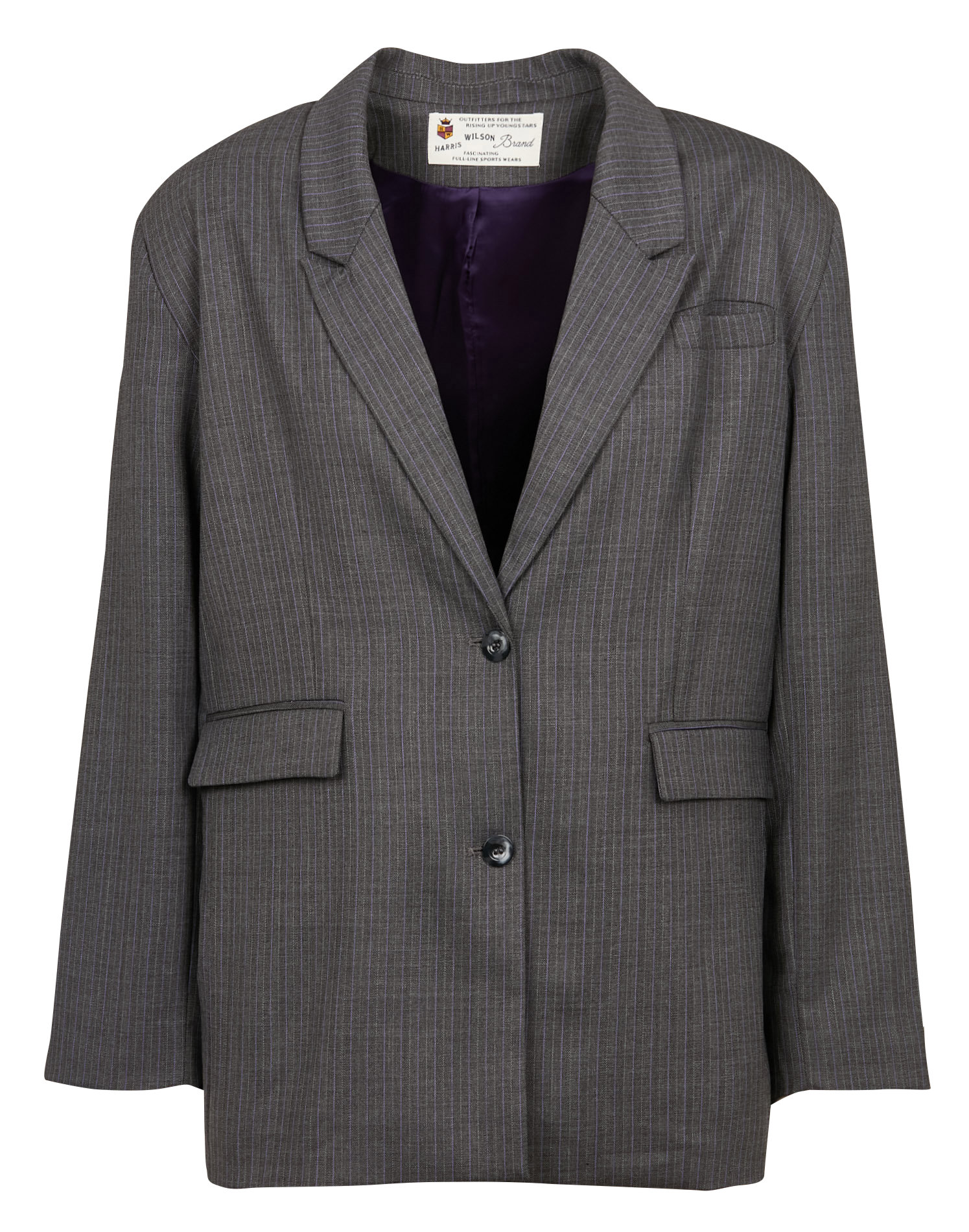 FINLEY - Veste de tailleur à rayures | Gris