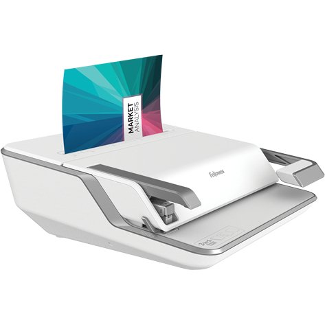 Perforlieur fellowes lyra 3en1 anneaux plastiques       reliure manuel perforation    155x440x395mm