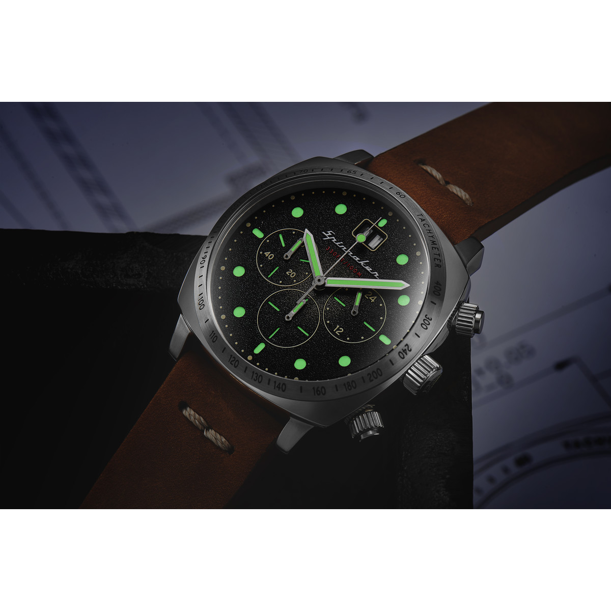 Montre SPINNAKER Bracelet Cuir