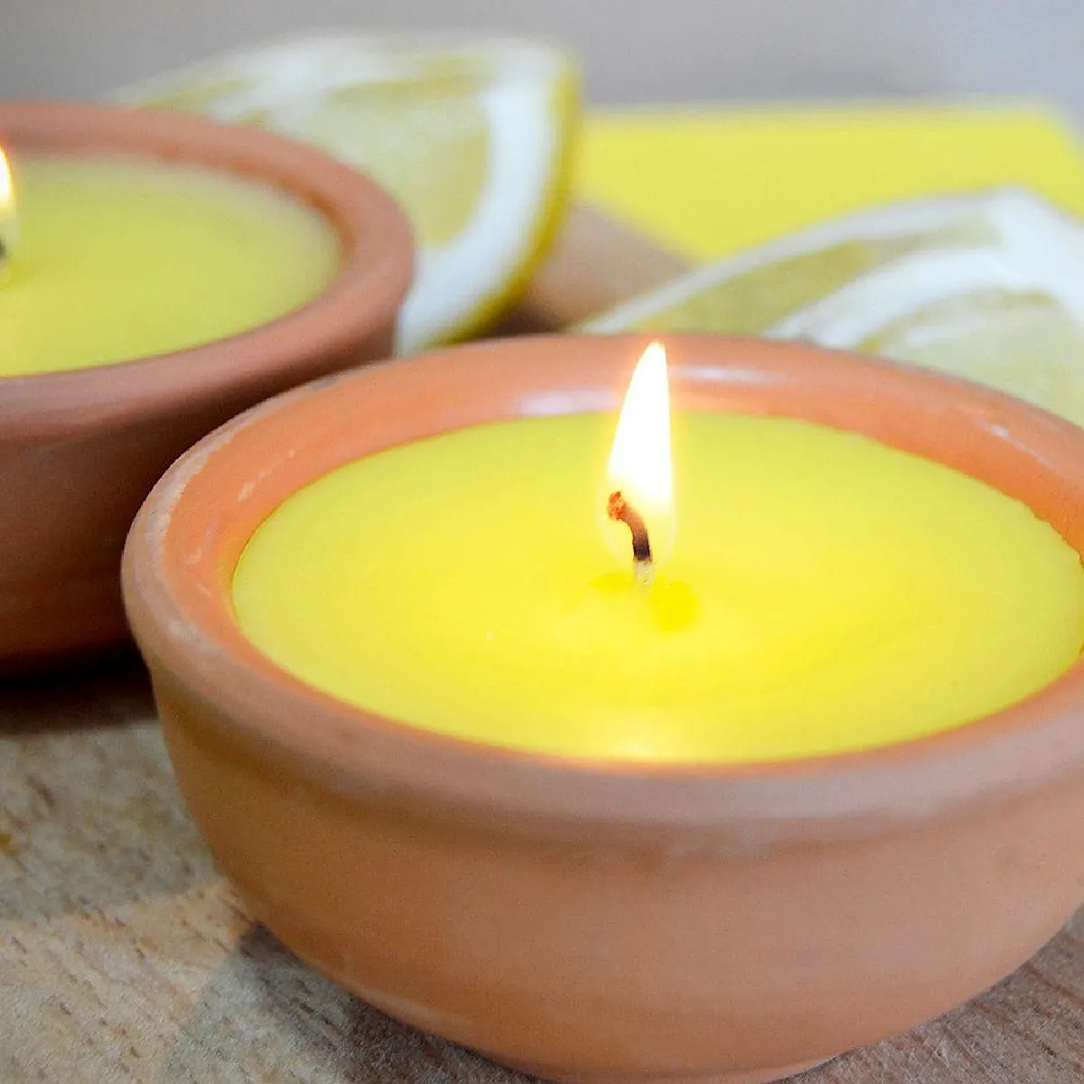 Bougie Anti-Moustique Citronnelle