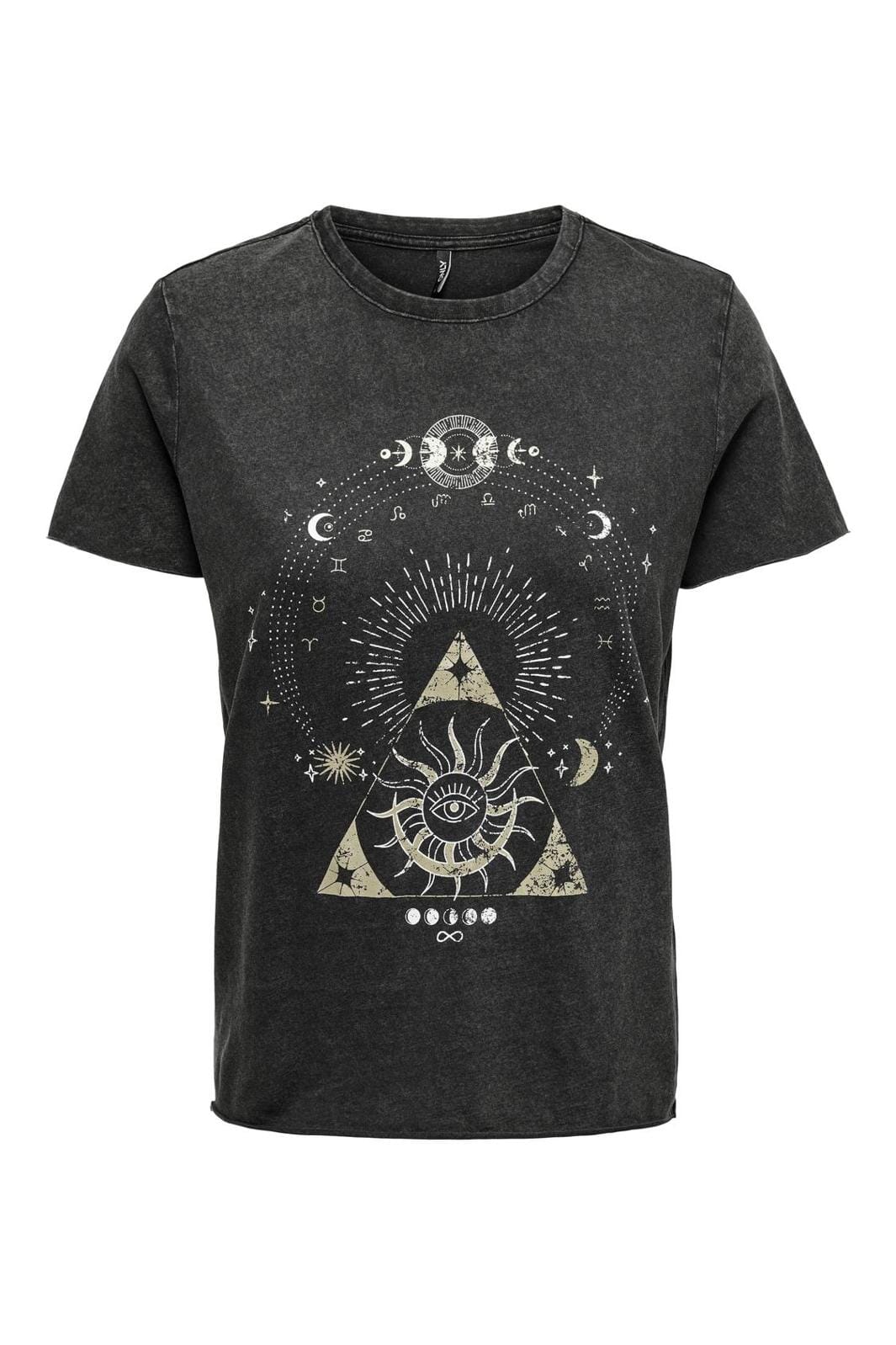 Only Onllucy Life Reg S/S Top 4584384 black zodiac