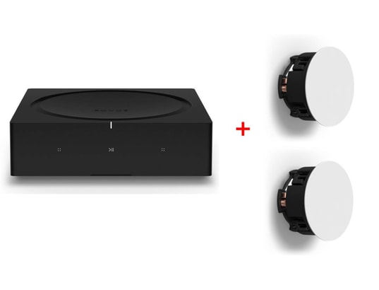 SONOS - Contrôle sans fil amplificateur Pack Sonos In-Ceiling + Amp