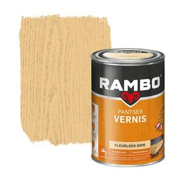 Rambo Pantser vernis zijdeglans kleurloos 1,25 liter