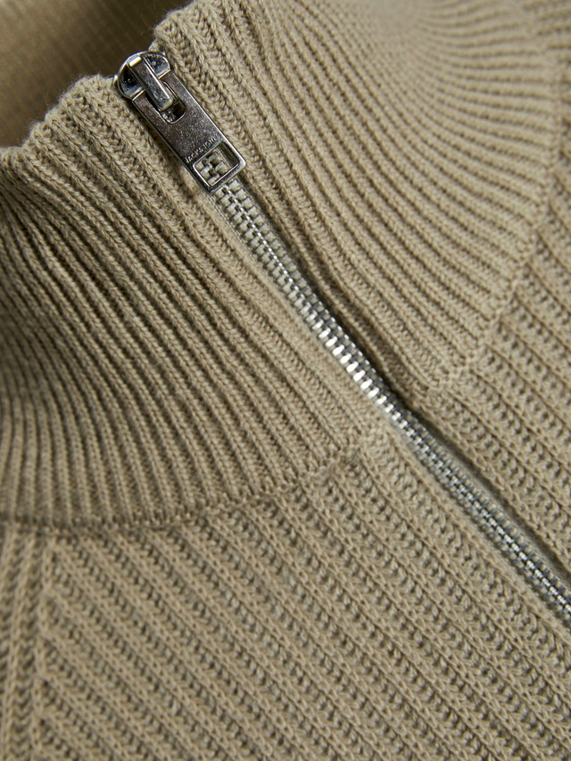 Jack & Jones Troyer »JJPANNEL KNIT HALF ZIP AW25«