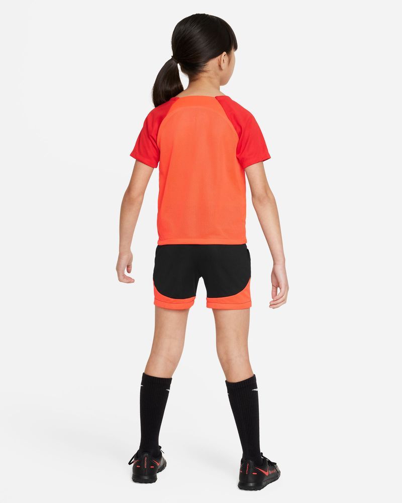Ensemble maillot et short Nike Academy Pro Rouge Crimson pour enfant