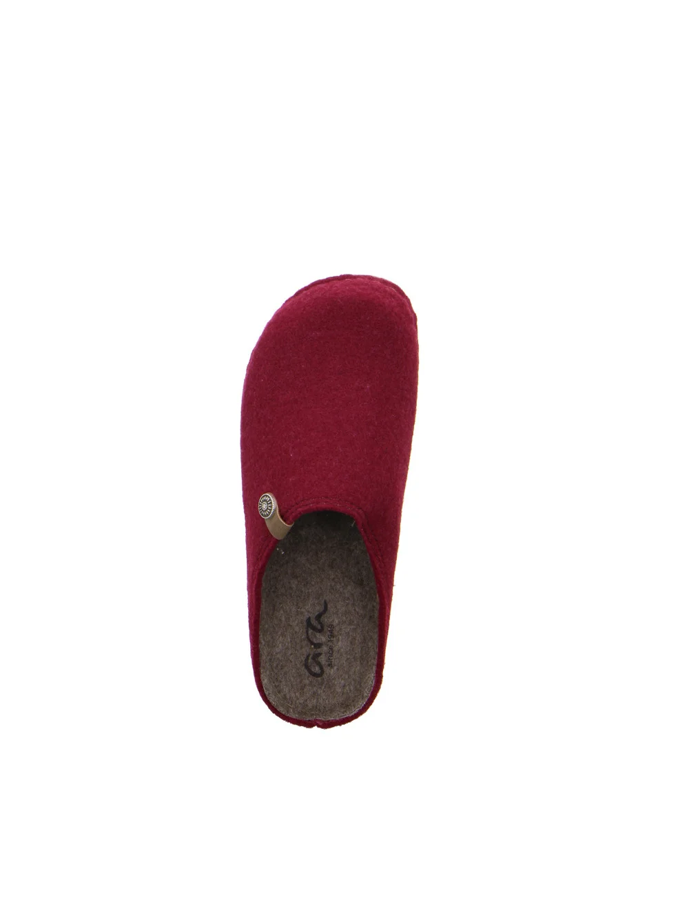 Hausschuh Cosy rot