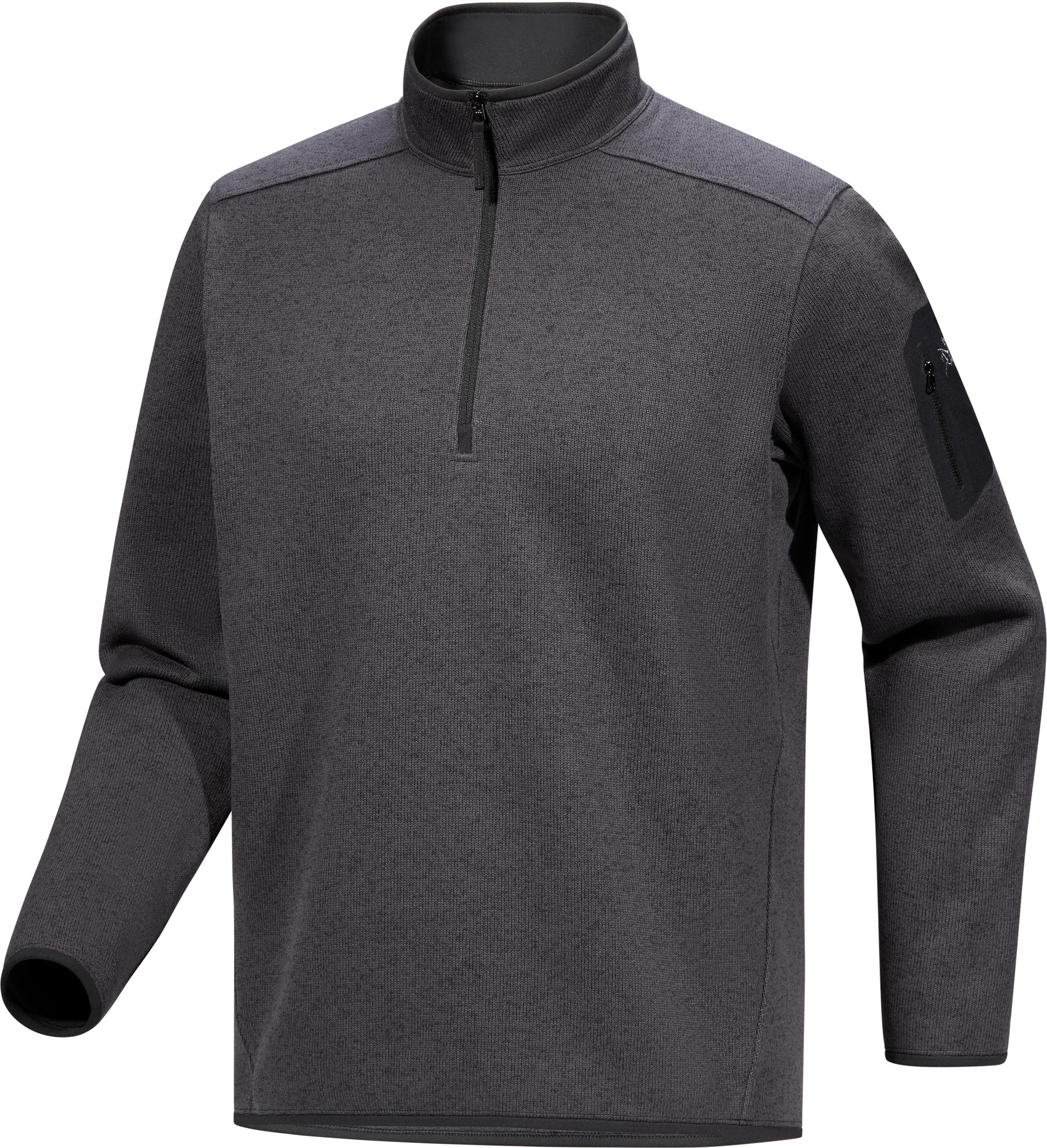 Arcteryx Covert 1/2 Zip Black Heather