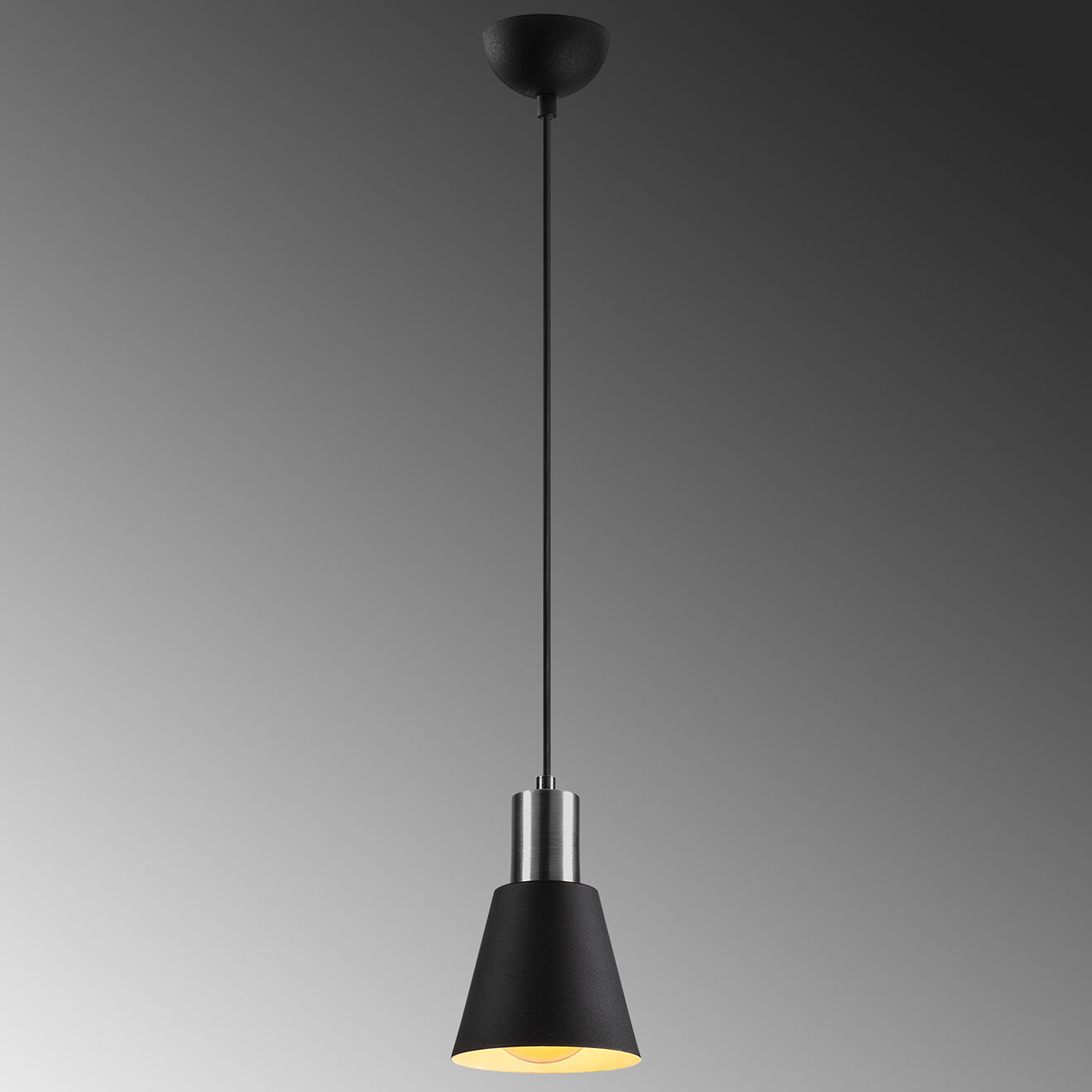 Opviq Suspension Kem noir/nickel - 14x114 cm