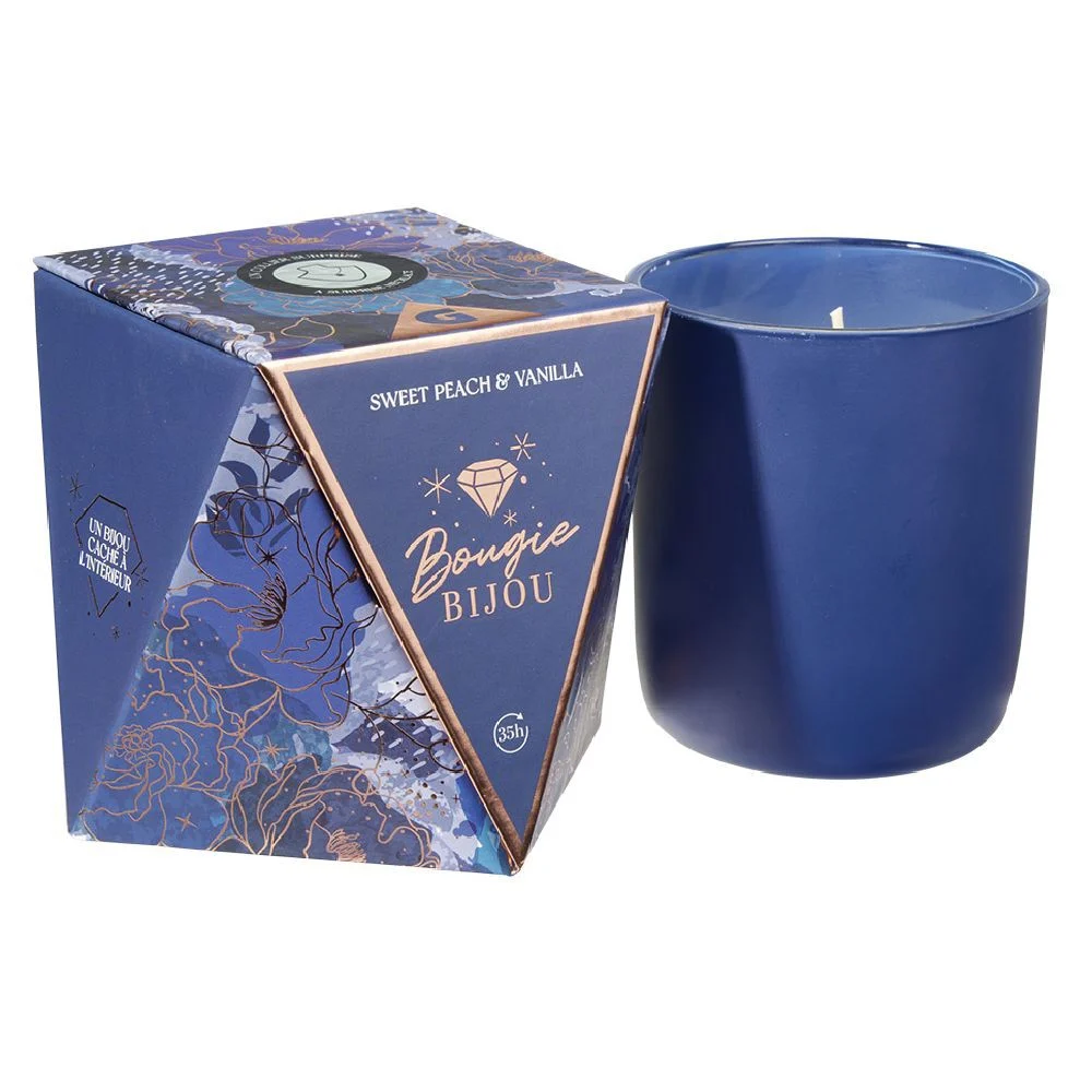 Coffret bougie bijou collier