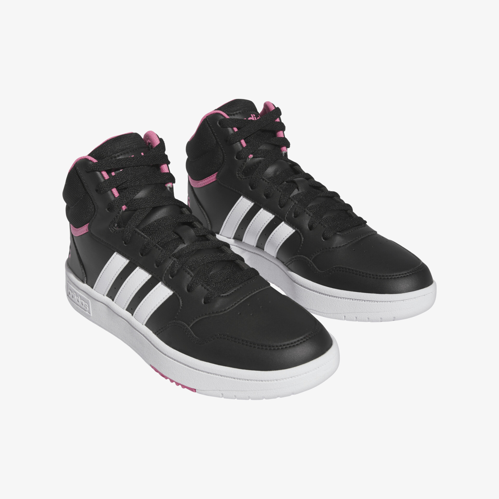 adidas Hoop 3.0 Mid Sneaker High schwarz