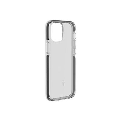 Force Case Life - coque de protection pour Iphone 12/12 Pro - transparent contour noir