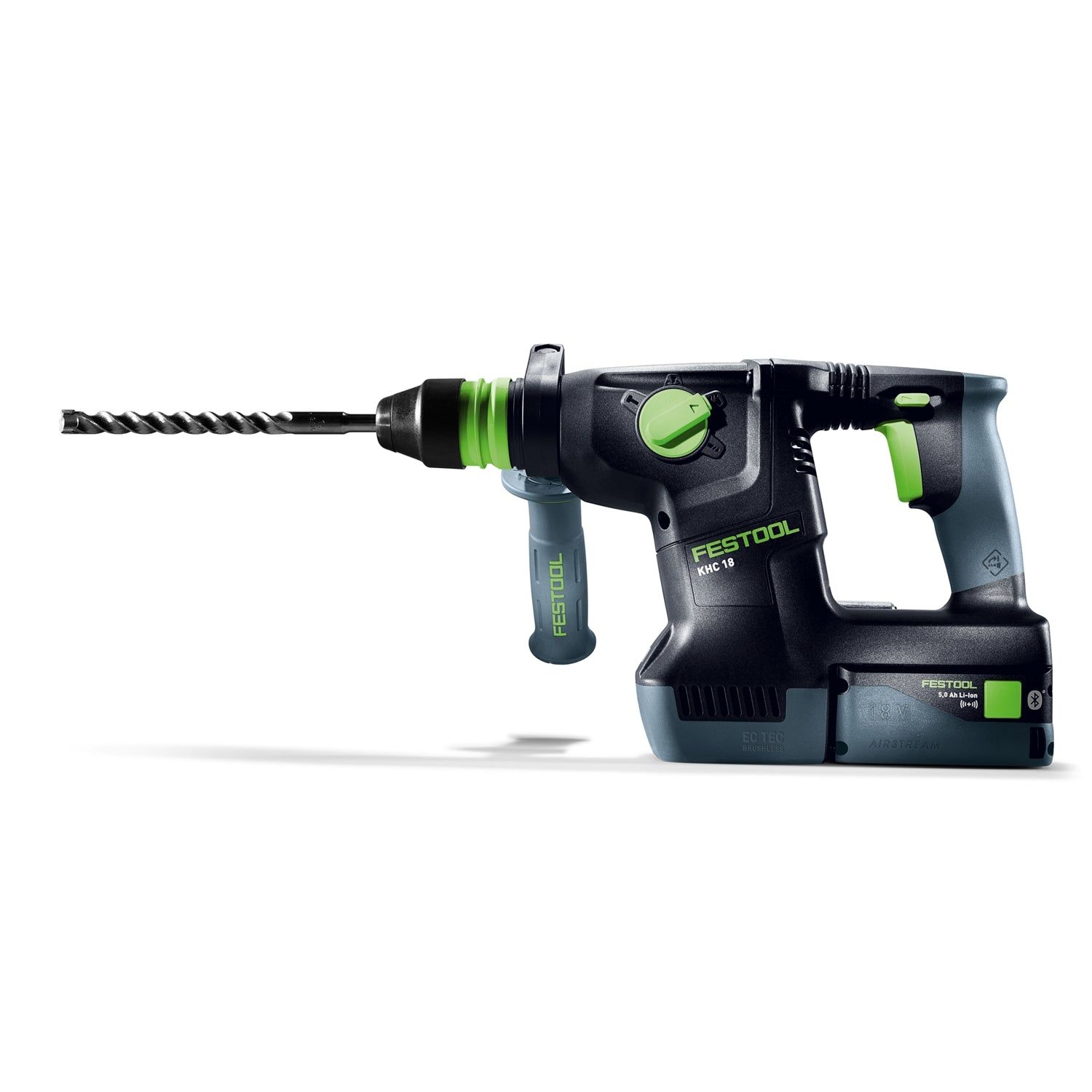 Festool KHC 18 5,0 EBI-Plus Accu combihamer SDS-Plus 2,6J   snelwisselboorkop 18V 5.0Ah in Systainer - 577448