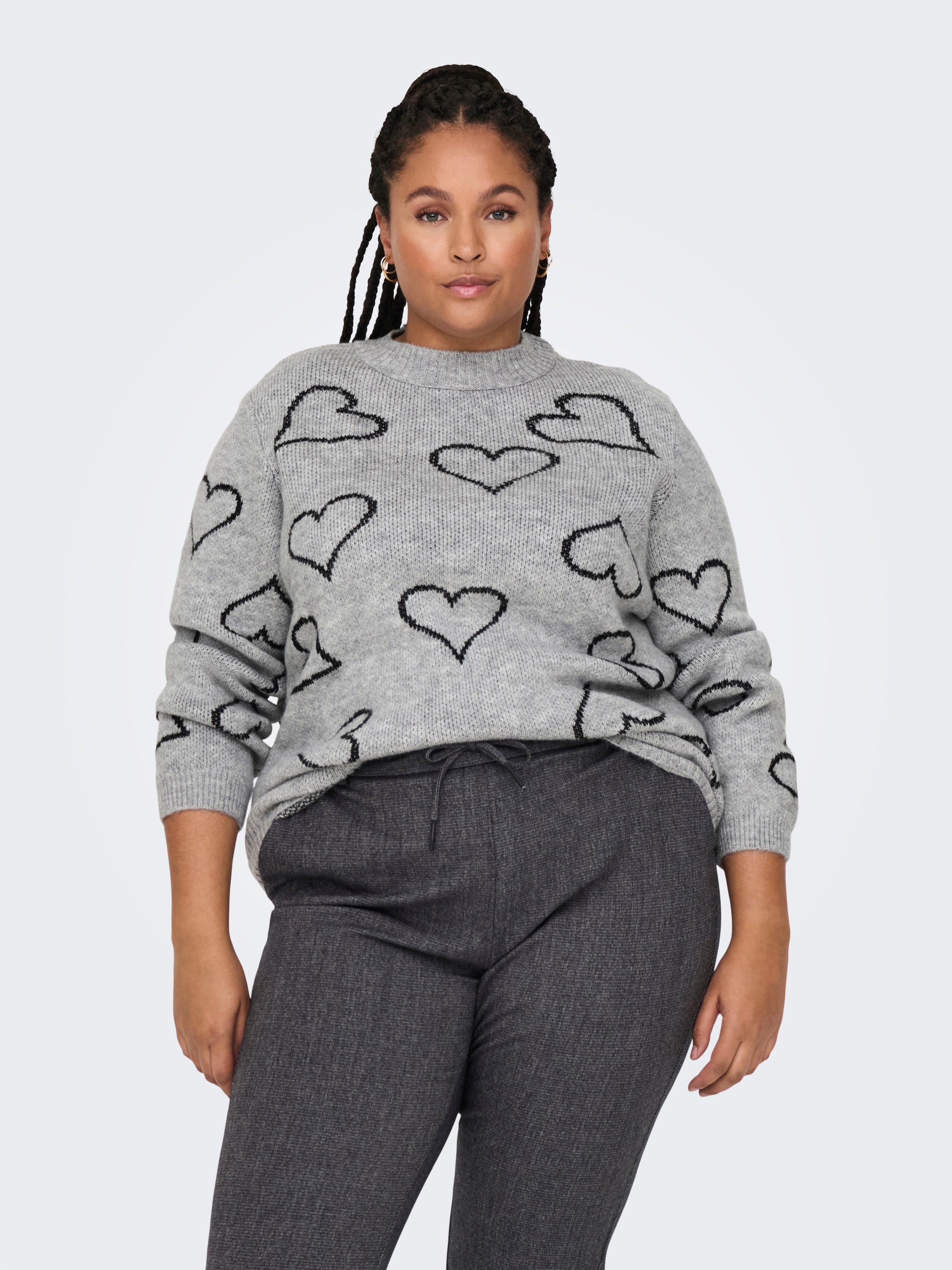 CARHAPPIE Light Grey Melange