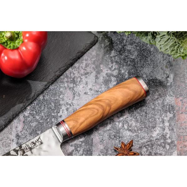 Nakiri damas 10Cr Wusaki 17cm Wusaki