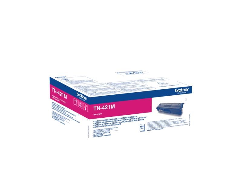 Brother Toner TN-421M Magenta Toner, Magenta