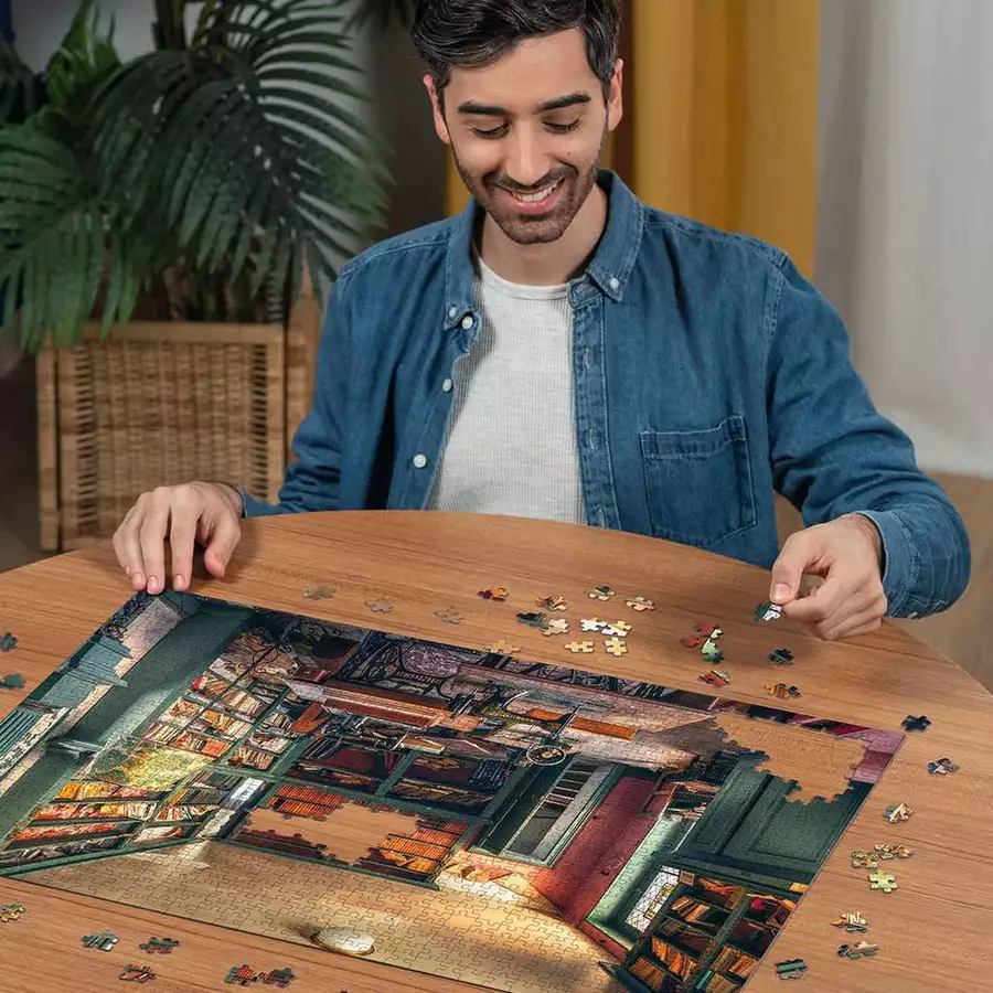 Ravensburger Mysterious castle library bunt