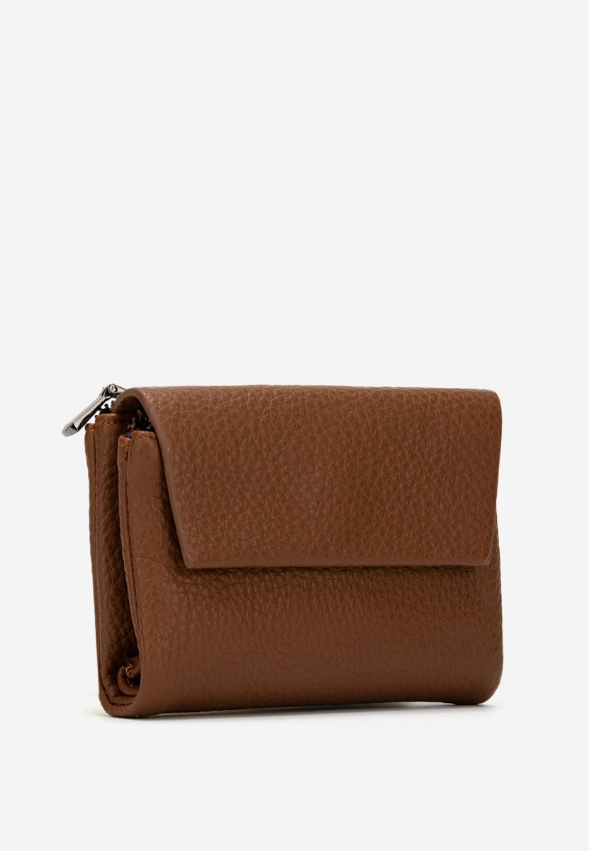 Portefeuille femme brune Izelya