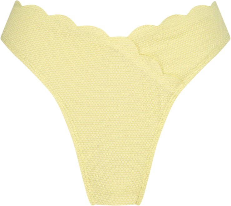 Hunkemöller Scallop high leg r Yellow