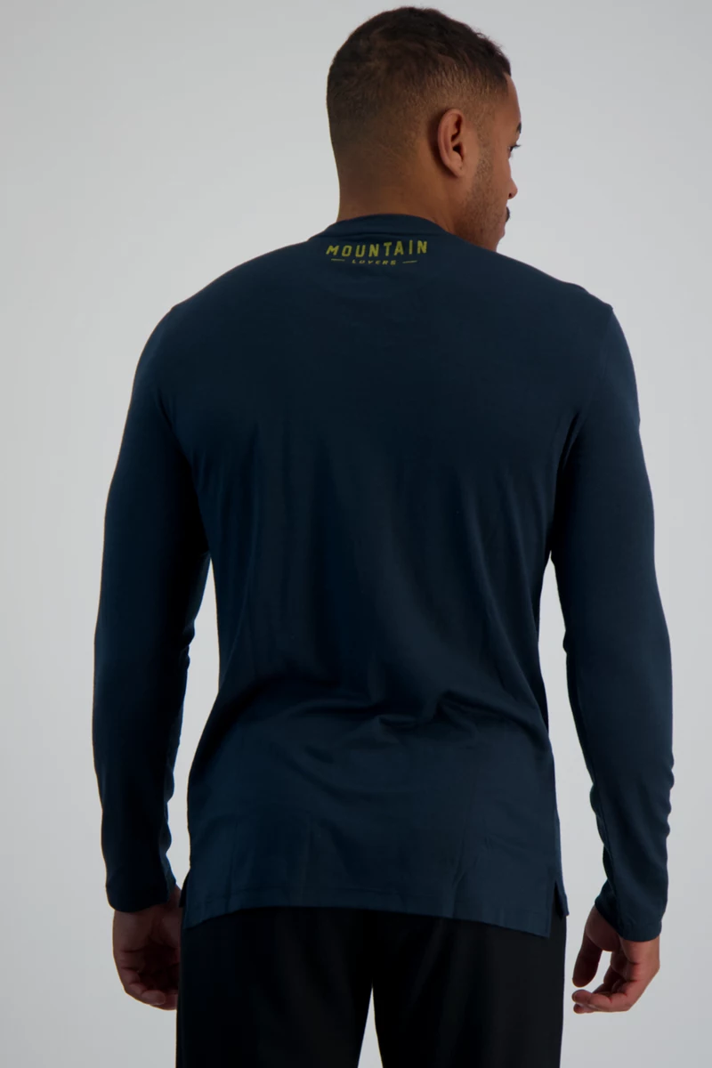 super.natural Skiing Bear Herren Longsleeve