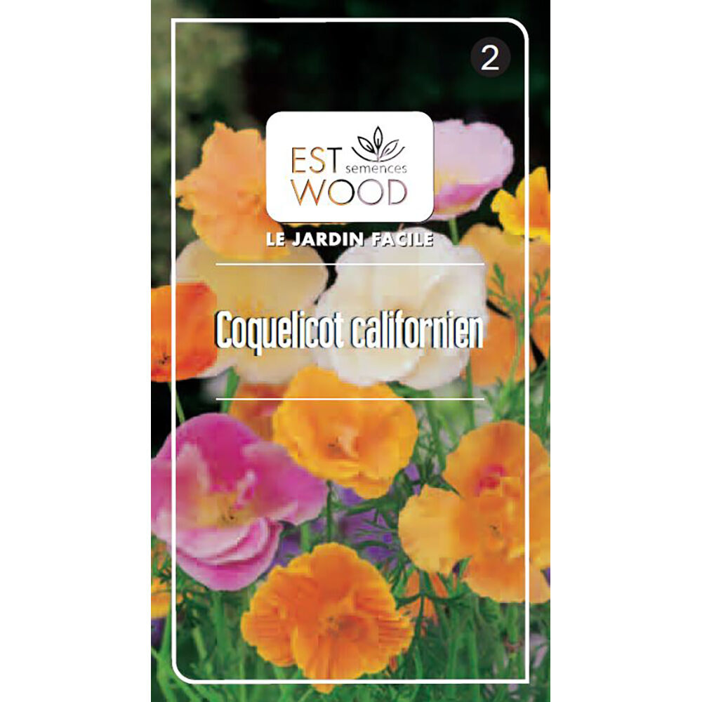 Semence mélange Coquelicot de Californie 1g