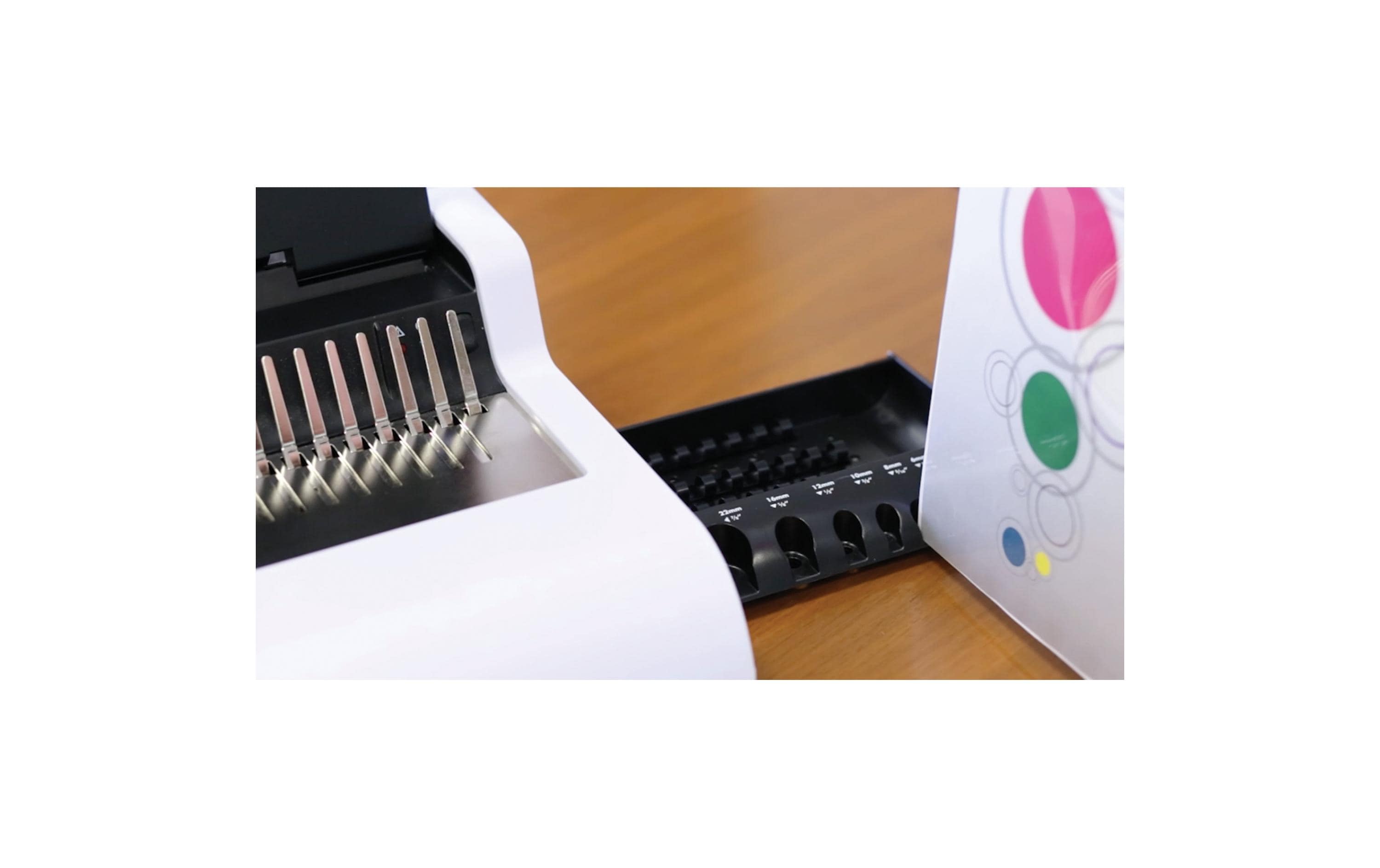 Bindegerät Pulsar-E 300 Seiten<br>Elektrisches Plastikbindegerät