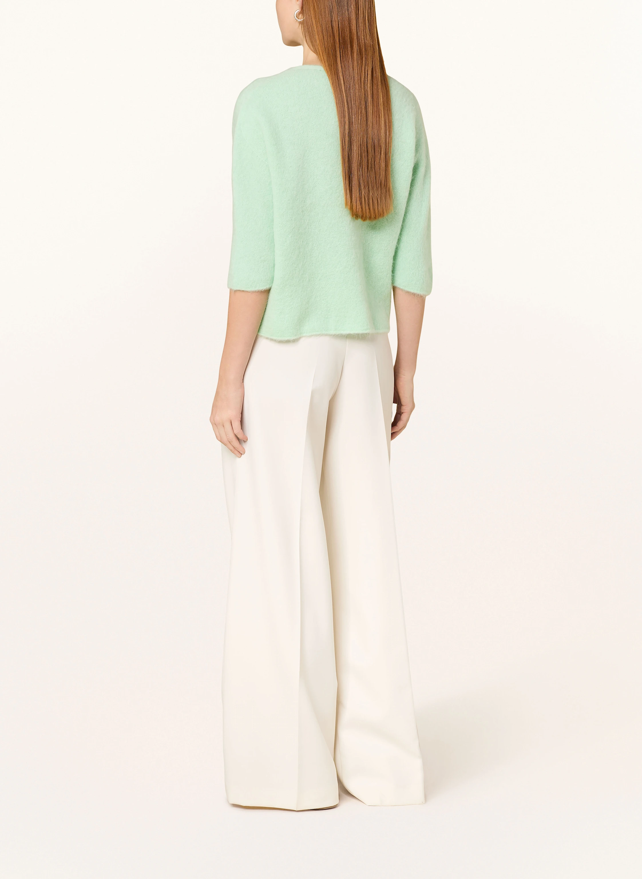 darling harbour Pullover mit 3/4-Arm und Alpaka