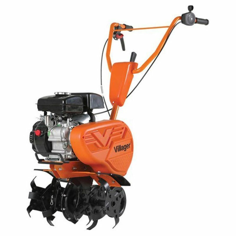 Motobineuse thermique 2,2cv 4 fraises protèges plantes villager vtb 4310v