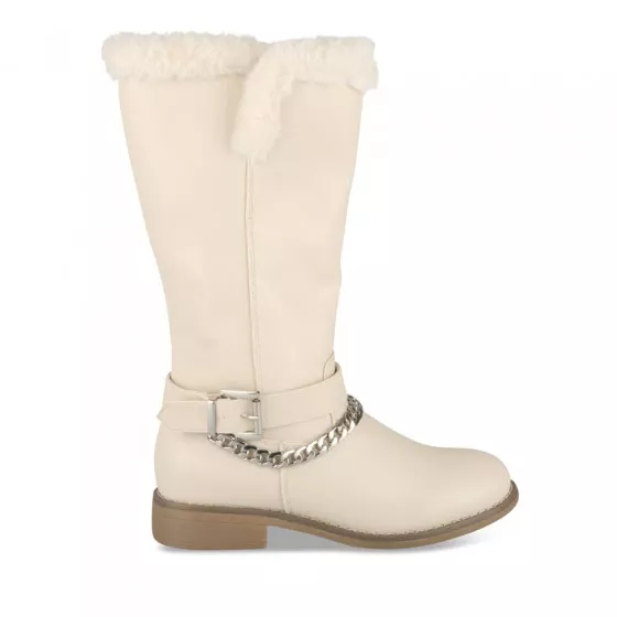Bottes BEIGE LOVELY SKULL