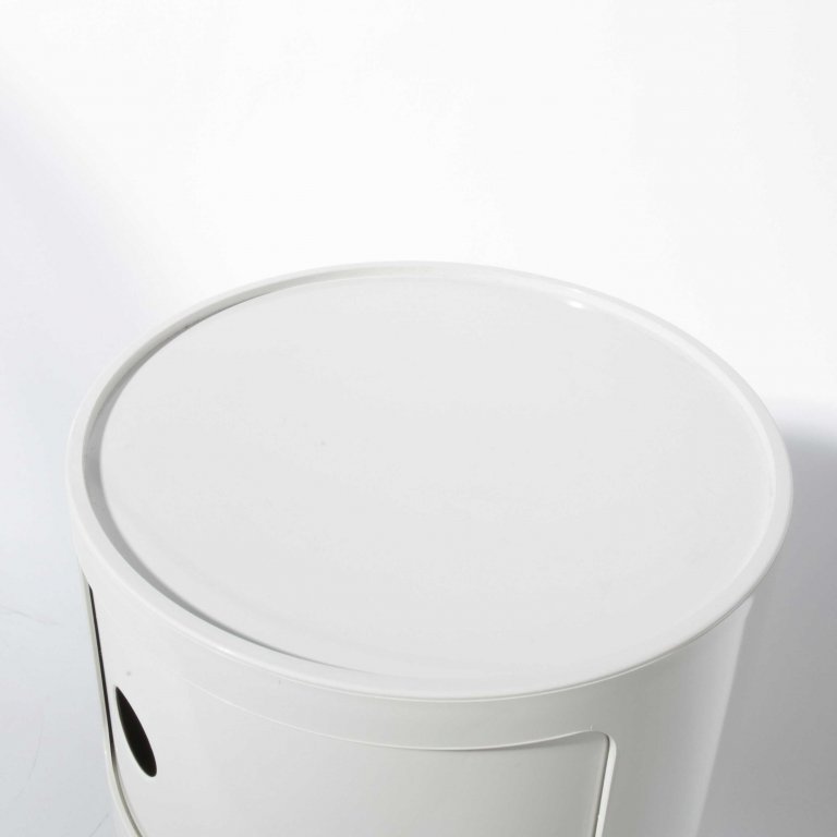 Kartell Componibili kast extra large (4 comp.) Ø32 rood