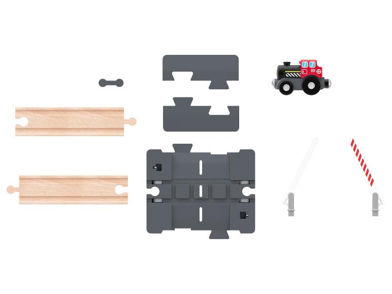 Houten treinset