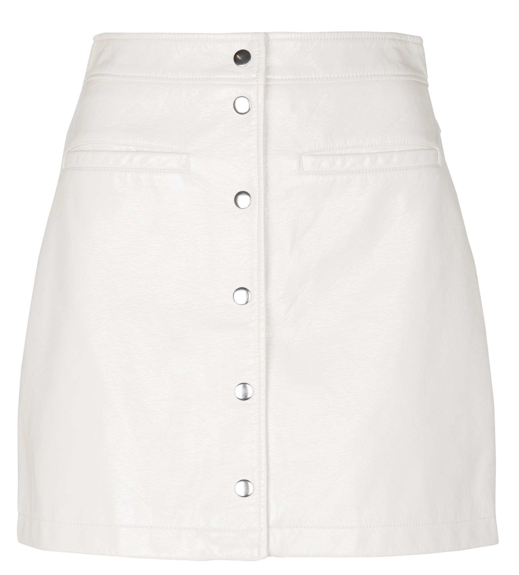 ROSIE - Jupe trapèze courte | Beige