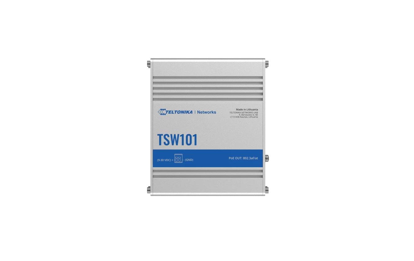PoE+ Switch TSW101 5 PortTSW101 Automotiver PoE+ Switch (nur für Fahrzeuge geeignet))