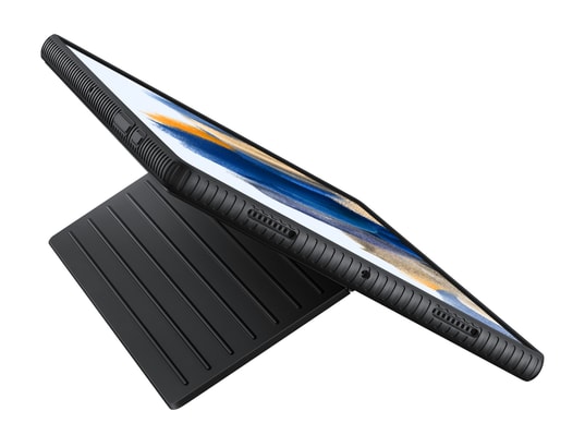 SAMSUNG - Housse tablette tactile EF-RX200CBEGWW Coque arrière renforcée Tab A8