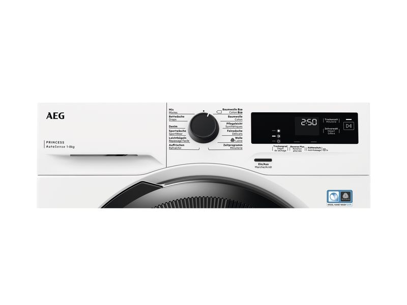 AEG by Electrolux Wäschetrockner THE8310 Links/Wechselbar Wärmepumpen Trockner