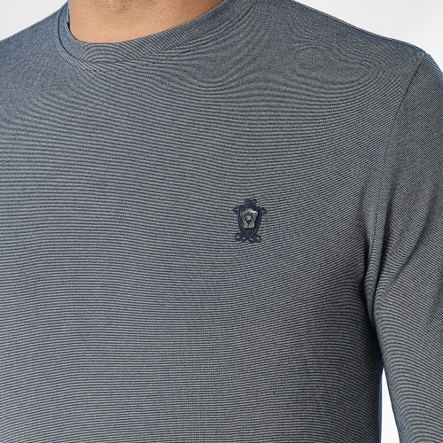 Sweat Crewneck RBL6181 Bleu Marine Chiné