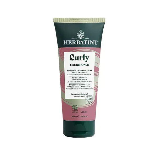 Condicionador Herbatint Curly para Cabelos Cacheados 200 ml