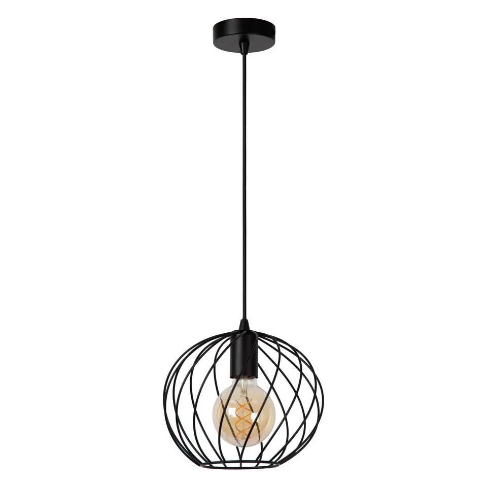 Lucide DANZA Hanglamp - Zwart