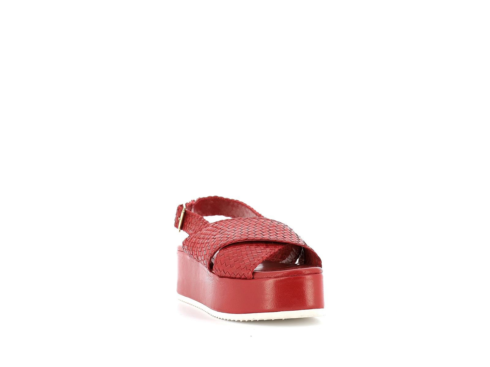 Metamorf ose-GALET Cuir Rouge