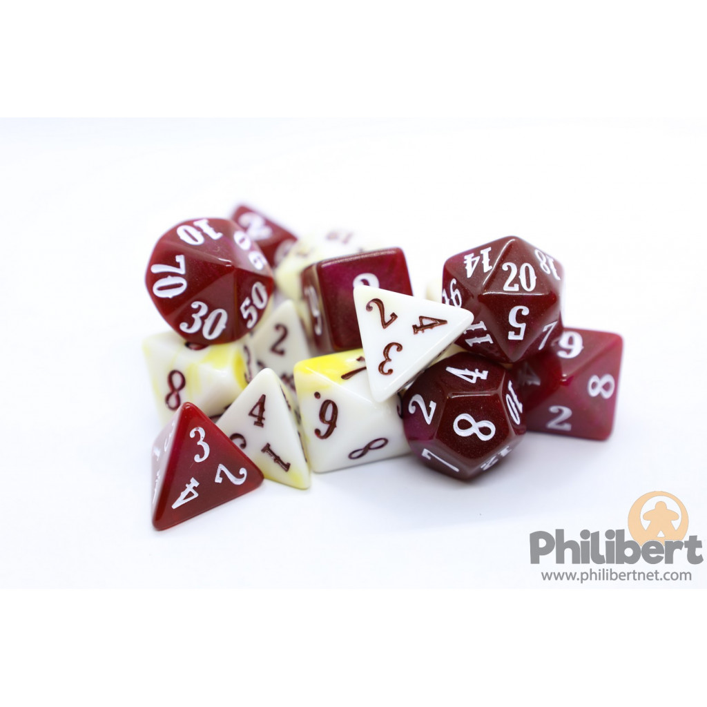 Set de Dés JDR de Classe (Pathfinder and 5E) : Barde
