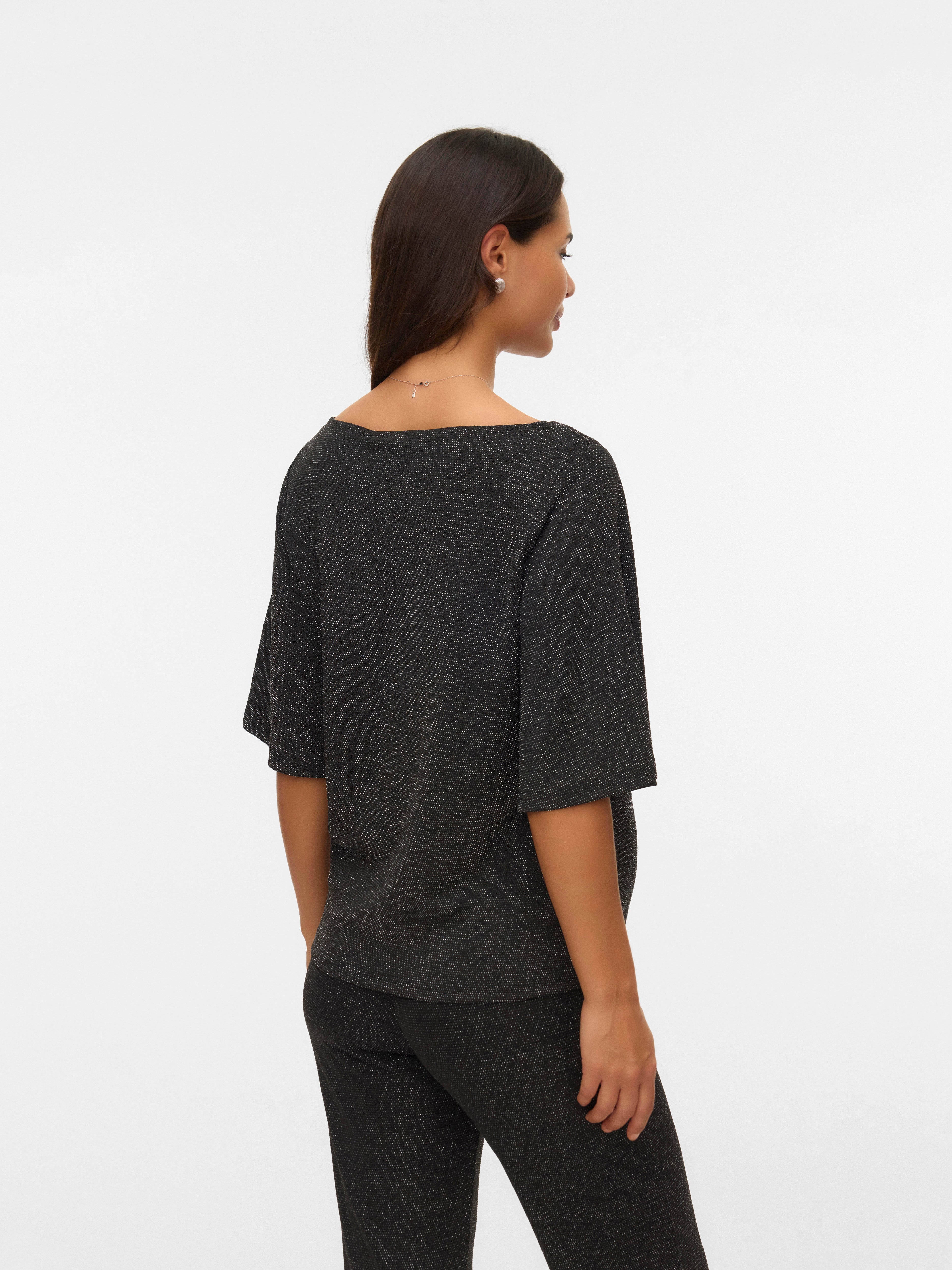 Regular fit O-hals Top