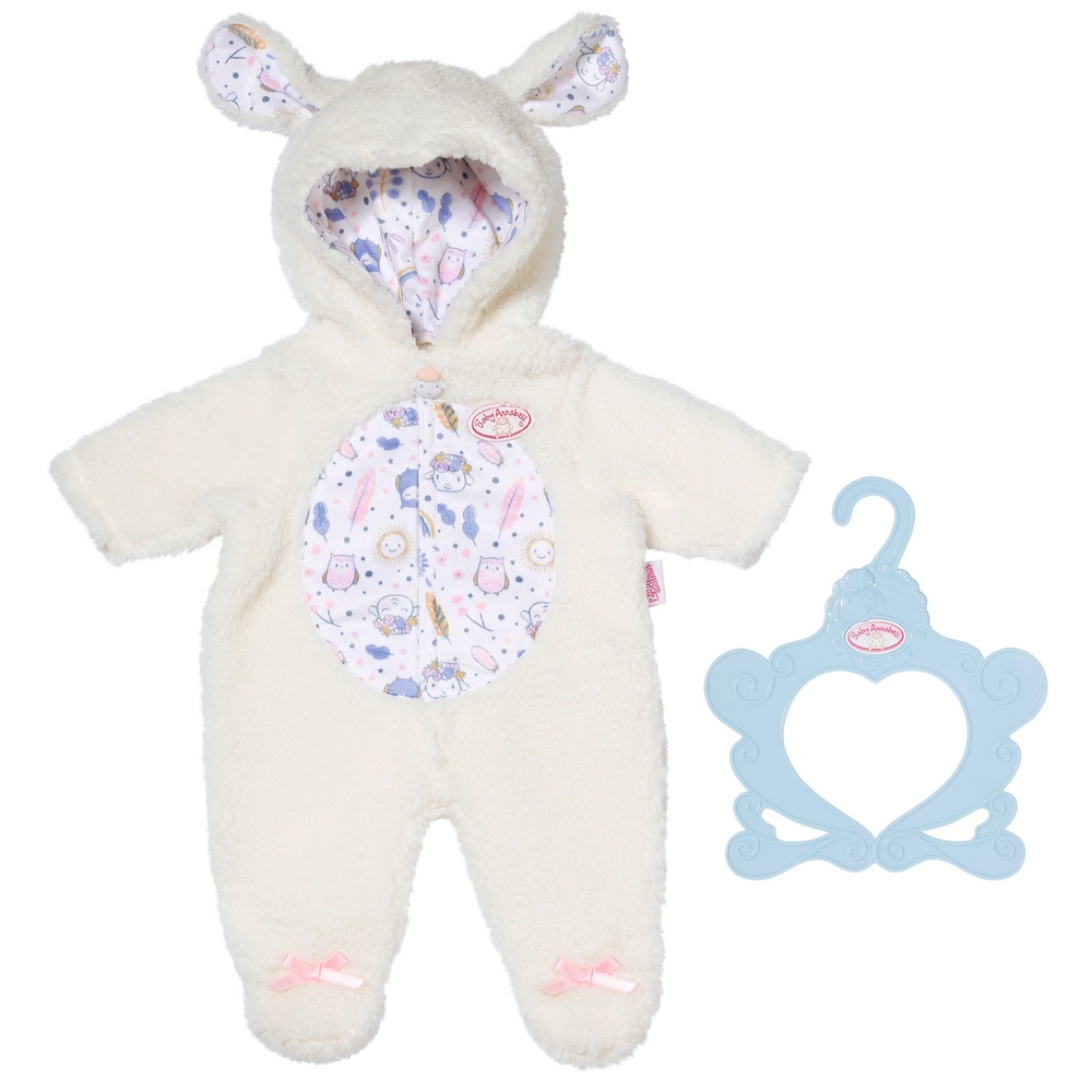 Baby Annabell Kuschelanzug Schaf-Outfit und Strampler