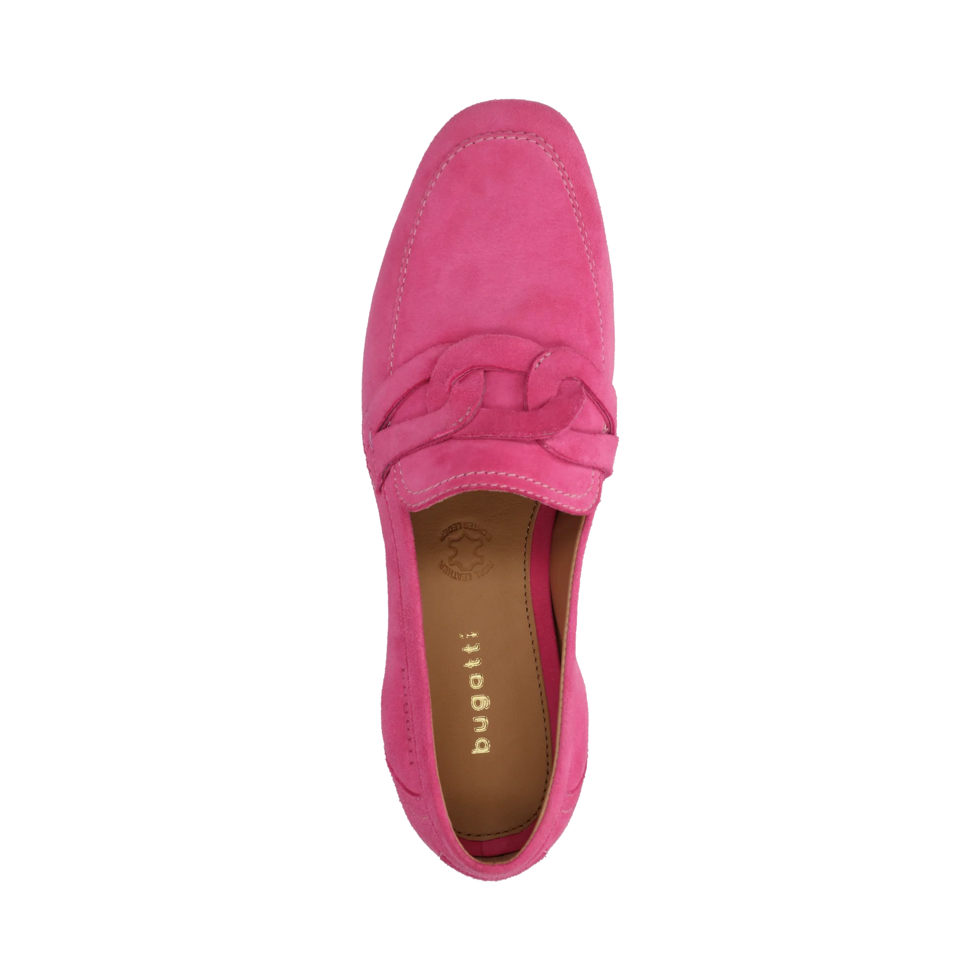 Leder Loafers pink