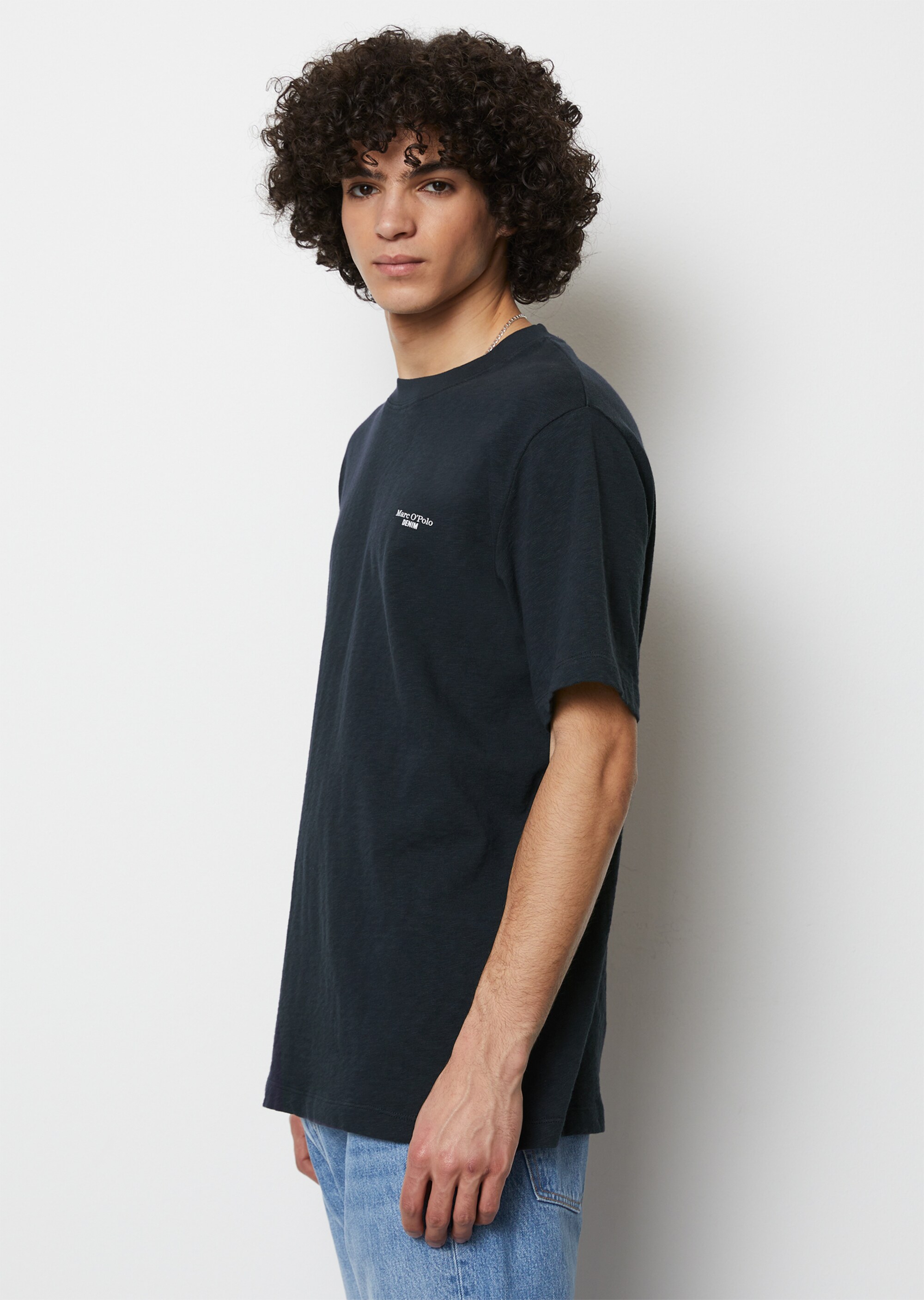 T-Shirt regular aus softer Slub-Jersey-Qualität