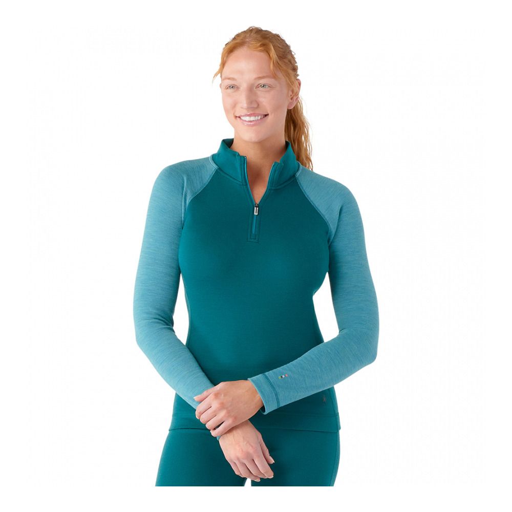 Smartwool CLASSIC THERMAL - Sous-couche Femme emerald green