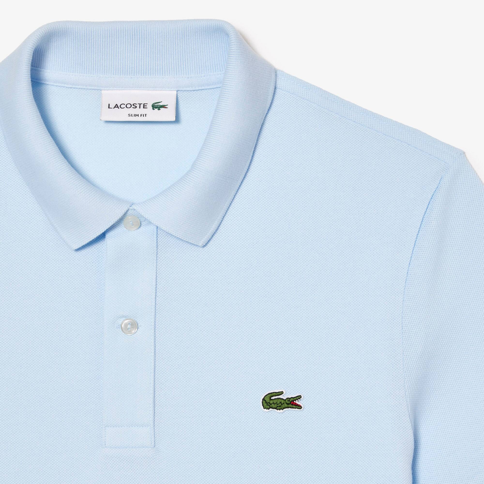 Original L.12.12 Poloshirt aus Petit Piqué Kurze Ärmel - Blau - Lacoste - Herren