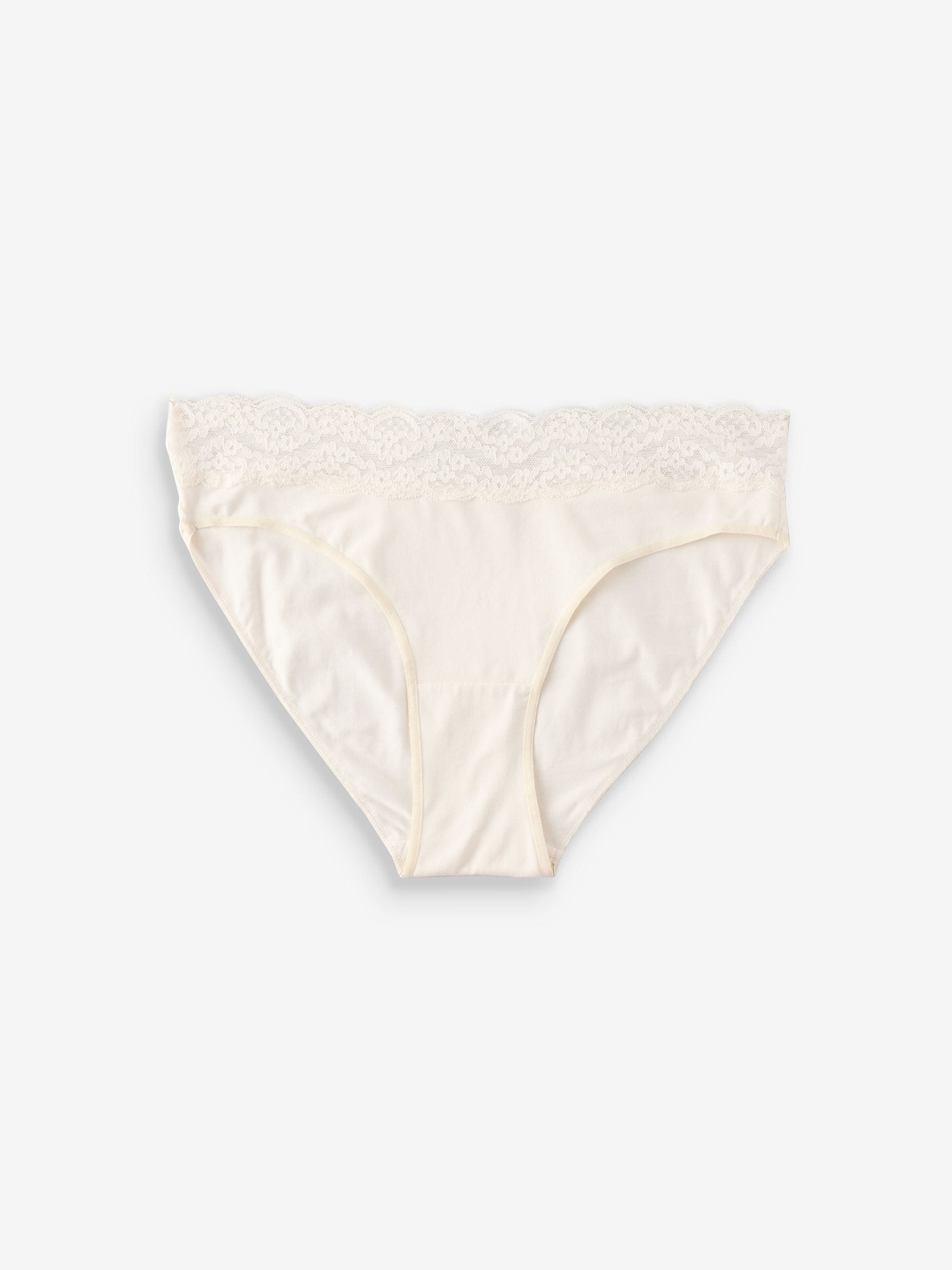 Paisley - Katoenen kanten slipjes 4 stuks